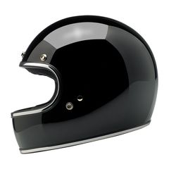 ΚΡΑΝΟΣ BILTWELL GRINGO HELMET GLOSS BLACK ECE-thumb-2