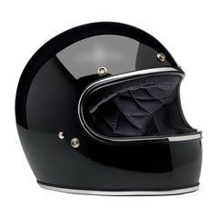 ΚΡΑΝΟΣ BILTWELL GRINGO HELMET GLOSS BLACK ECE-thumb-3