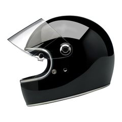 ΚΡΑΝΟΣ BILTWELL GRINGO S HELMET GLOSS BLACK ECE-thumb-1