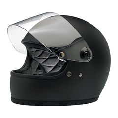 ΚΡΑΝΟΣ BILTWELL GRINGO S HELMET FLAT BLACK ECE & DOT APPROVED-thumb-3
