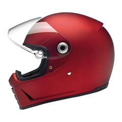 ΚΡΑΝΟΣ BILTWELL LANE SPLITTER HELMET FLAT RED ECE-thumb-1