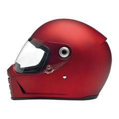 ΚΡΑΝΟΣ BILTWELL LANE SPLITTER HELMET FLAT RED ECE-thumb-2