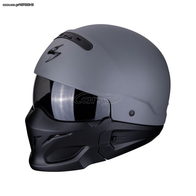ΚΡΑΝΟΣ  SCORPION EXO-COMBAT HELMET SOLID MATTE CEMENT GREY
