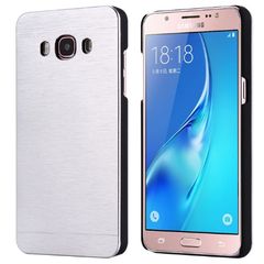 Θήκη Samsung Galaxy J7 2016  J710F Αλουμινίου Motomo - Ασημί - OEM