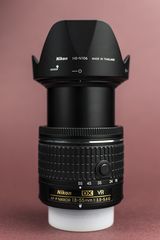 Φακός AF-P Nikon 18-55 VR Kit + Lens Hood + UV filter