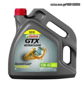 CASTROL GTX ULTRACLEAN 10W-40 A3/B4 4LT