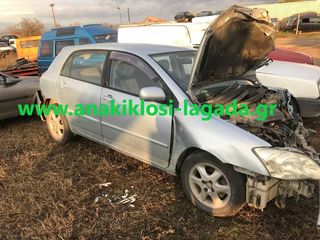 TOYOTA COROLLA 1.4 ΜΕ ΤΥΠΟ(4ZZ) ΓΙΑ ΑΝΤΑΛΛΑΚΤΙΚΑ www.anakiklosi-lagada.gr