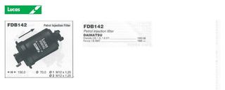 ΦΙΛΤΡΟ ΚΑΥΣΙΜΟΥ DAIHATSU CHARADE-FEROZA (LUCAS)-thumb-1