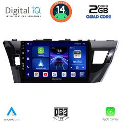 Εργοστασιακή οθόνη OEM TOYOTA Corolla 2013-2016 με οθόνη αφής 10″ & Android 14 !! GPS-Bluetooth-USB-SD ΓΡΑΠΤΗ εγγύηση 2 ετών!!