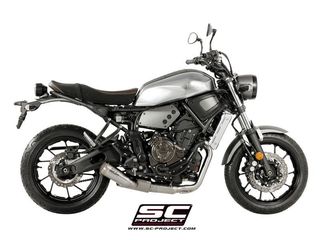 Sc Project Ολόσωμη Εξάτμιση 70's Conical Brussed Stainless Steel Yamaha XSR 700 2016 - 2020 Euro4(Η Τιμή ειναι ενδεικτική,Ρωτήστε μας για την προσφορά μας)