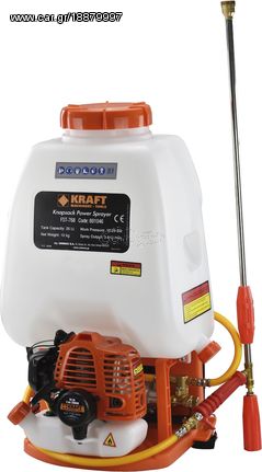 KRAFT Ψεκαστήρας πλάτης Βενζινοκίνητος 25lt 26cc FST-768  (691046)