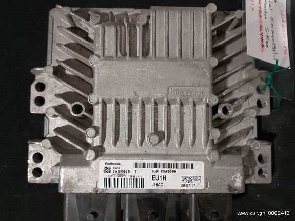 7G91-12A650-PH SID206 CONTINENTAL 5WS40591l-T EU1H Ford 1,8 tdci Εγκέφαλος Μηχανής