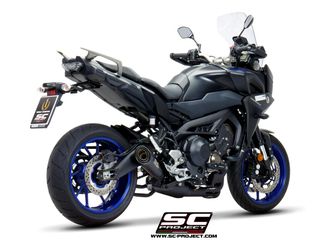 Sc Project Ολόσωμη Εξάτμιση 3-1 S1 Matt Black Yamaha Tracer 900 2017 - 2020 Euro4