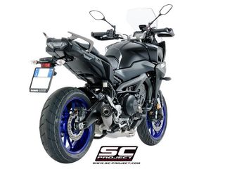 Sc Project Ολόσωμη Εξάτμιση 3-1 S1 Titanium/Carbon End Yamaha Tracer 900 2017 - 2020 Euro4