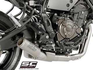 Sc Project Ολόσωμη Εξάτμιση 2-1 CR-T Titanium Yamaha MT 07 2017 - 2020 Euro4(Η Τιμή ειναι ενδεικτική,Ρωτήστε μας για την προσφορά μας)