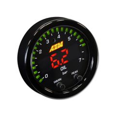 AEM X-Series 100 PSI/7 BAR Ψηφιακό Όργανο Πίεσης Λαδιού/Καυσίμου