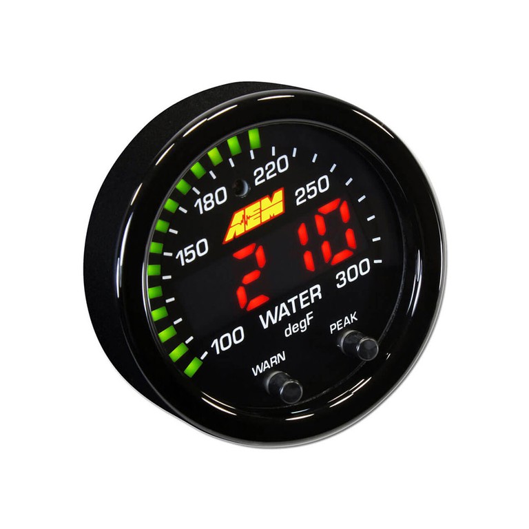AEM X-Series Temperature Gauge Kit
