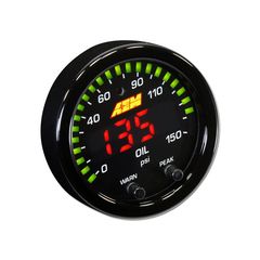 AEM X-Series 150 PSI / 10 BAR Oil Pressure Gauge