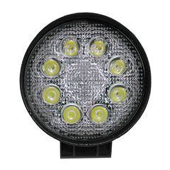 Προβολέας LED Εργασίας Στρογγυλός 24W 10-30V 3360lm 30° Αδιάβροχος IP65 Ψυχρό Λευκό 6000k GloboStar 29999