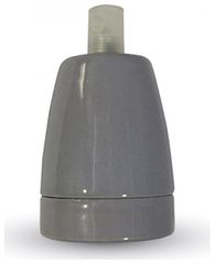 Ντουί Πορσελάνης Ε27 V-TAC Γκρί 3800