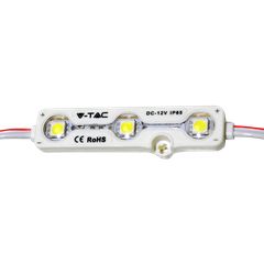 LED Module Αδιάβροχο με 3 SMD 5050 12v Ψυχρό Λευκό 5116