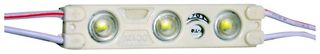 LED Module Αδιάβροχο με 3 SMD 2835 12v 1W Ψυχρό Λευκό 5120