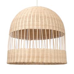 GLOBOSTAR® LUCIA 01726 Boho Κρεμαστό Φωτιστικό Οροφής με Ντουί 1 x E27 AC 220-240V IP20 - Μπεζ - Μ60 x Π60 x Y60cm