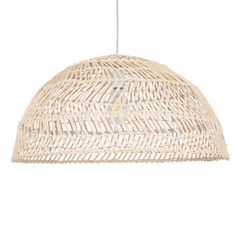 GLOBOSTAR® COMORES 01728 Boho Κρεμαστό Φωτιστικό Οροφής με Ντουί 1 x E27 AC 220-240V IP20 - Μπεζ - Μ60 x Π60 x Y29cm