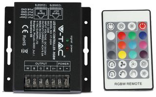 RGBW SYNC CONTROLLER V-TAC για ταινίες LED με 24B RF DIMMER 3338