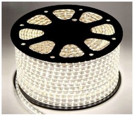 LED Ταινία 230V 9W/m 60Led/m 5050 865LM/m Αδιάβροχη IP65 Dimmable Φως Ημέρας