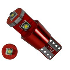 Λαμπτήρας LED T10 Can Bus με 3 CREE LED 12v 6000k GloboStar 04477