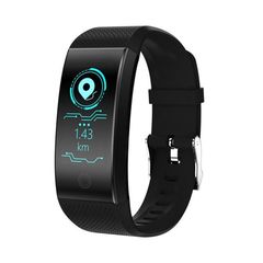 Waterproof QW18 Smart Bracelets Blood Pressure Monitor Fitness Bracelet Activity Tracker Smart Band Smartband Pedometer Wristband with box - FROMPRO