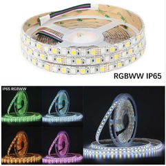 Led ταινία 12VDC IP65 5050 5 μέτρων RGBWW 1610