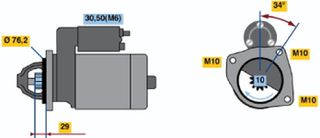 Bosch Μίζα - 0 001 107 499