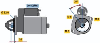 Bosch Μίζα - 0 001 109 302