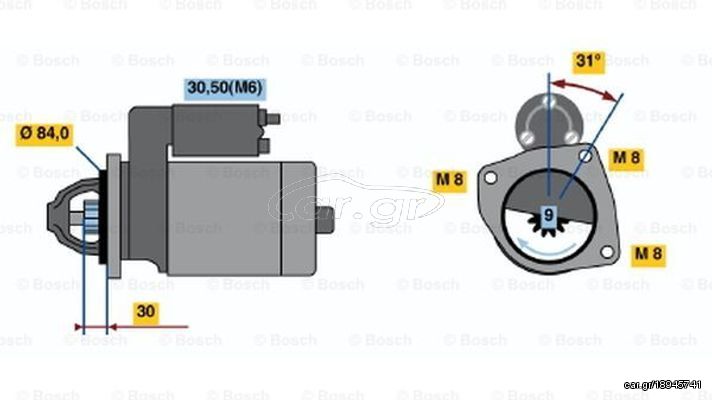 Bosch Μίζα - 0 001 109 306