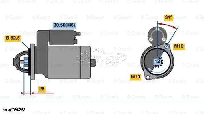 Bosch Μίζα - 0 001 115 047