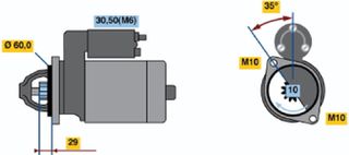 Bosch Μίζα - 0 001 115 070