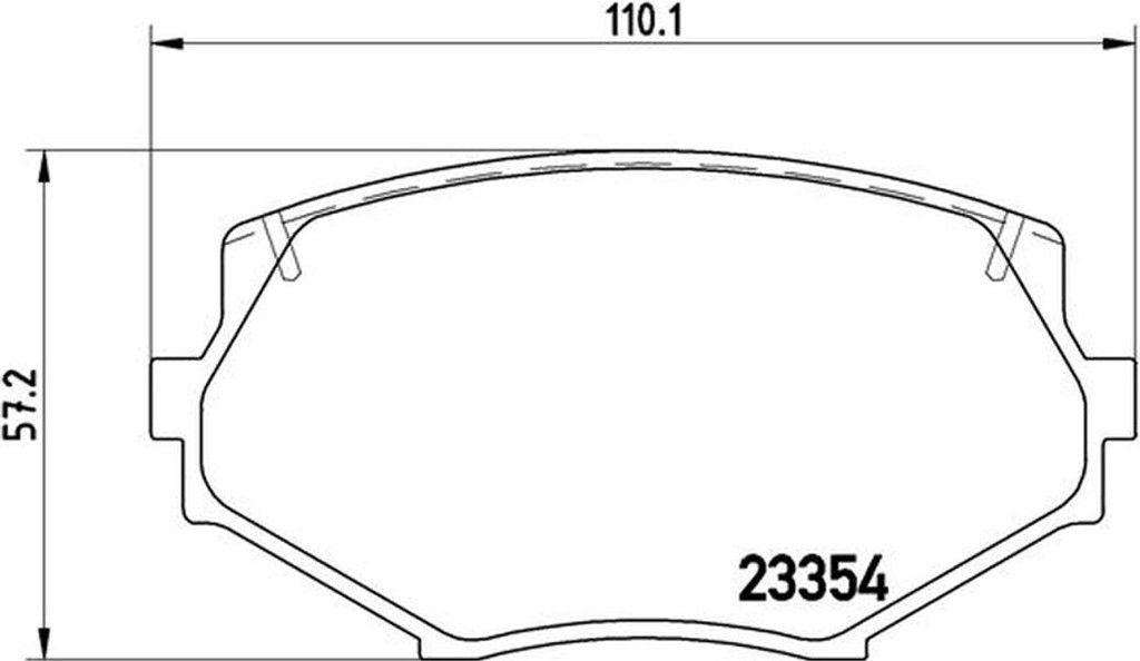 Brembo Σετ τακάκια, Δισκόφρενα - P 49 020