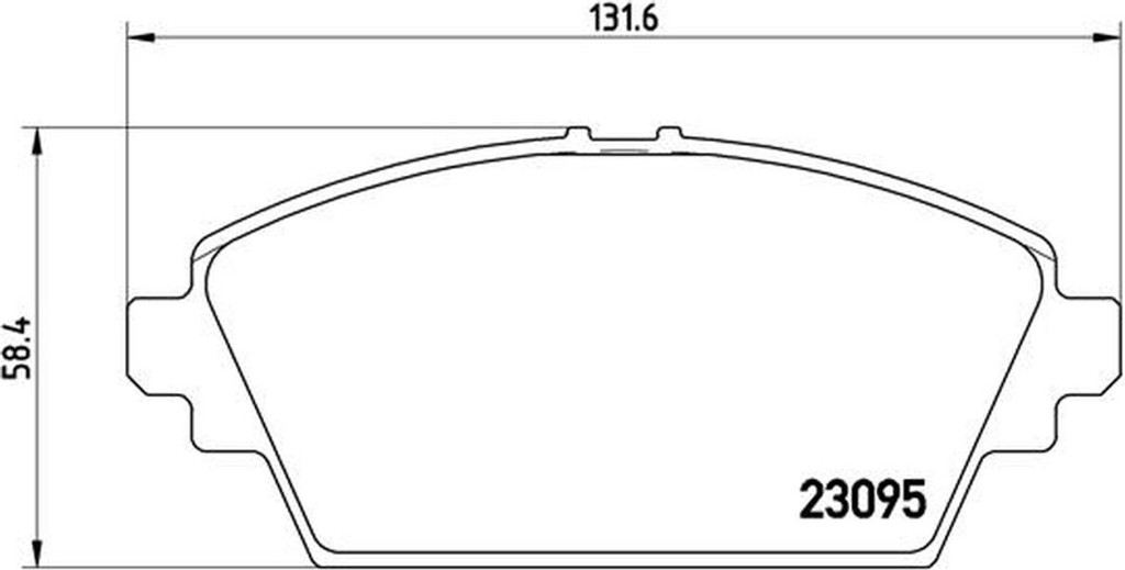 Brembo Σετ τακάκια, Δισκόφρενα - P 56 044