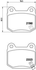 Brembo Σετ τακάκια, Δισκόφρενα - P 56 048