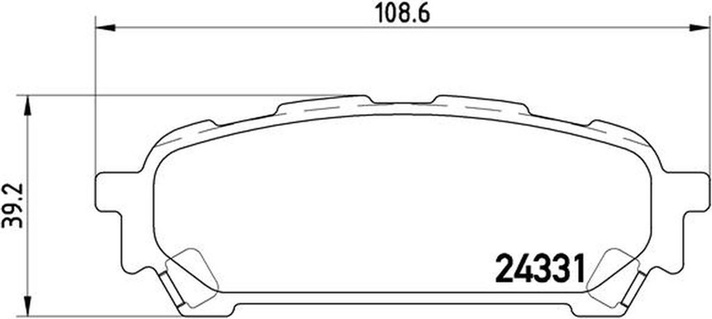 Brembo Σετ τακάκια, Δισκόφρενα - P 78 014