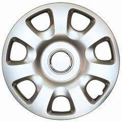 Croatia Cover Σετ Τάσια Αυτοκινήτου Peugeot 308 / Partner 4τμχ 15" Ασημί
