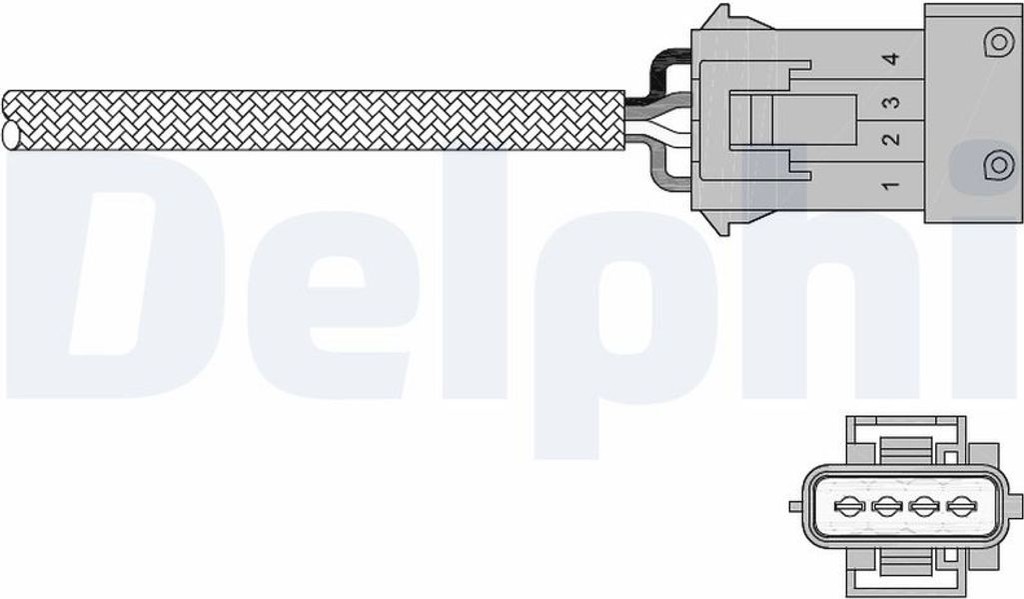 Delphi Αισθητήρας Λάμδα - ES20258-12B1