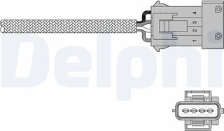 Delphi Αισθητήρας Λάμδα - ES20258-12B1