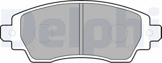 Delphi Σετ τακάκια, Δισκόφρενα - LP1560