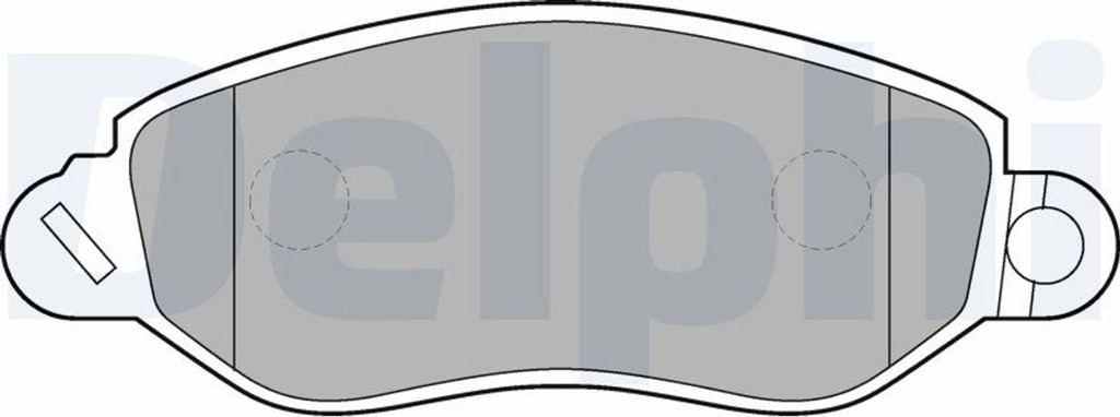 Delphi Σετ τακάκια, Δισκόφρενα - LP1583