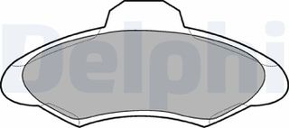 Delphi Σετ τακάκια, Δισκόφρενα - LP673