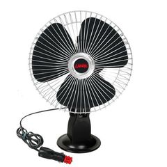 Lampa Chrome-fan with Suction Cup 8" 12V