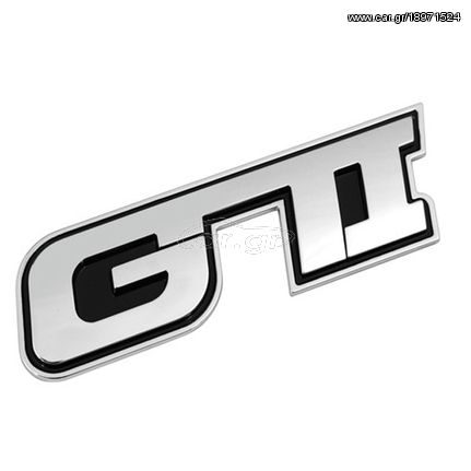 Lampa 3D GTI Αυτοκόλλητο Σήμα Αυτοκινήτου Χρωμίου
